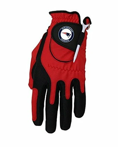 Zero Friction NFL New England Patriots Red Golf Glove, Left Hand Cover