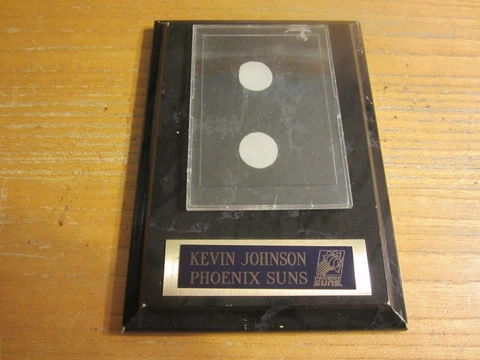 Kevin Johnson 5"X7" Wooden Display Plaque With Nameplate NBA Phoenix Suns Cover