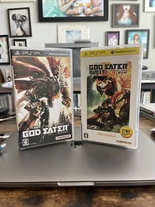 PSP God Eater & God Eater Burst Sony Japanese US Seller PlayStation - Picture 1 of 7