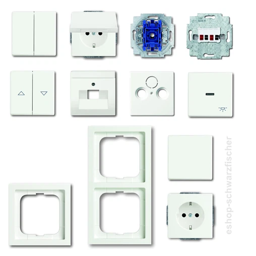 Busch Jäger Rahmen Schalter Steckdose etc future® linear studioweiß MATT Auswahl - Bild 1 von 1