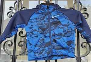 NIKE DRI-FIT BLUE BOYS JACKET SZ. 18M - Picture 1 of 3