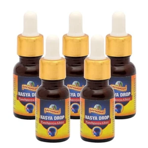 Organic Panchgavya Ghrit 15ml Nasal Drops 100% Pure Organic & Natural Pack of 5 - Picture 1 of 7