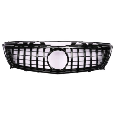 For 2011-2014 Mercedes Benz CLS W218 CLS350 CLS500 Gloss Black GT Front Grille - Imagem 1 de 4