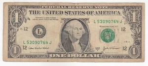 Estados Unidos, 1 dólar, edición antigua 2003 (0764J) - Imagen 1 de 2