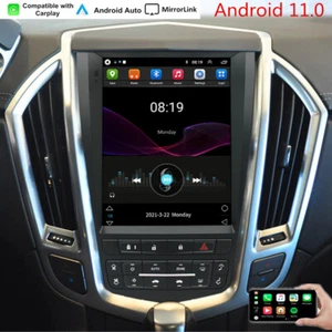 9.7" Android 11 Stereo Radio GPS FM Player For 2009-2012 Cadillac SRX w/ Carplay - Picture 1 of 23