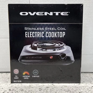 Ovente 6" Electric Single Coil Burner - Black - Picture 1 of 4