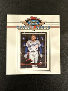 2022 Topps Stadium Club Freddie Freeman Master Photo Base #291 - Dodgers