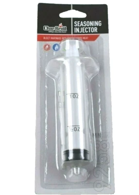 Charbroil Condimento Inyector Marinado Carne Filete Pollo Parrilla Barbacoa Nuevo 9258 Foto 1 de 4