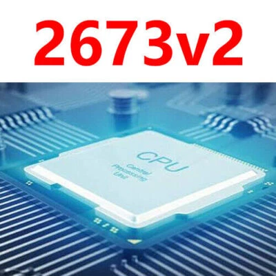 Intel Xeon E5-2673 v2 3.3 GHz SR1B7 8 Core 16 Threads 110W LGA2011 CPU Processor - Image 1 of 4