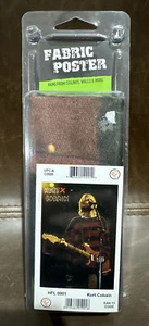 Kurt Cobain Playing Guitar Tapestry Wall Fabric Poster Concert  40"x 30" NOS - Picture 1 of 2