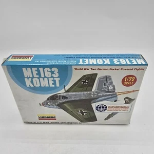 De colección Lindberg 1/72 ME163 KOMET SEGUNDA GUERRA MUNDIAL Cohete Alemán Motorizado Caza 1211 SELLADO - Imagen 1 de 9