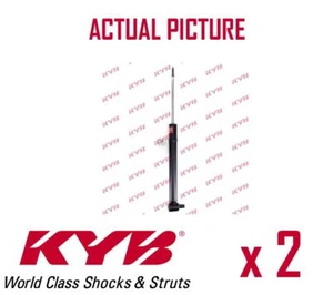 2 x NEW KYB REAR AXLE SHOCK ABSORBERS PAIR STRUTS SHOCKERS OE QUALITY 343302 - Picture 1 of 4