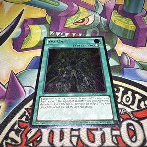 YUGIOH Xyz Unit (GAOV-EN062) Ultimate Rare 1st Edition Excellent - Picture 1 of 2