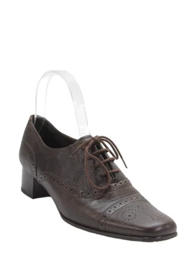 Zapatos Oxford de cuero para mujer Ara marrón talla 3,5 Foto 1 de 4