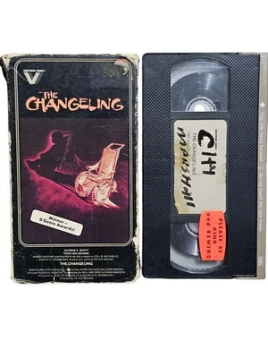 The Changeling (VHS, 1982) George C. Scott Rare Horror HTF Vestron First Release - Image 1 of 4