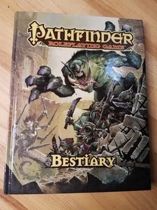 Pathfinder Bestiary Paizo Publishing HC 3rd Printing - Picture 1 of 2