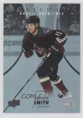 2022-23 Upper Deck Trilogy Premieres /999 Level 1 Nathan Smith #101 Rookie RC - Image 1 of 2