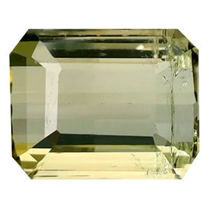 1.75 ct Octagon (8.23 x 6.39 mm) Mozambique Natural Bi Color Tourmaline - Picture 1 of 2