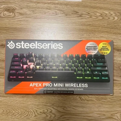 SteelSeries APEX PRO MINI Wireless Mechanical Gaming Keyboard Tested - Image 1 of 4