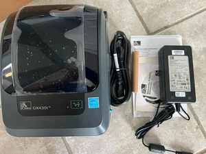 New Zebra GX430T Thermal Printer USB and Ethernet GX43-102410-000 - Picture 1 of 5