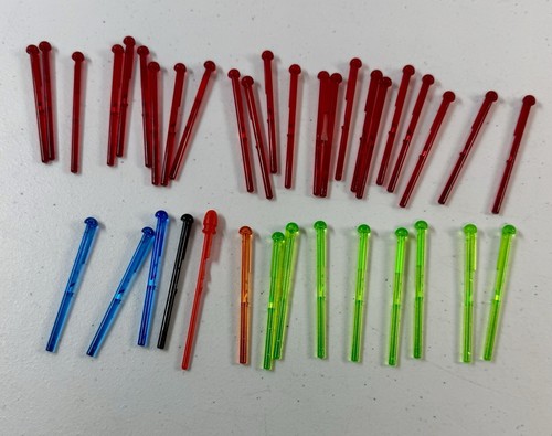 Huge Lot Of 37 Lego Spring Loaded Missile Replacement Projectile ...