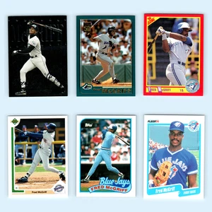 Fred McGriff Lot 6 Baseball Cards 1998 Fleer Metal Tampa Bay Devil Rays Set MLB - Picture 1 of 8