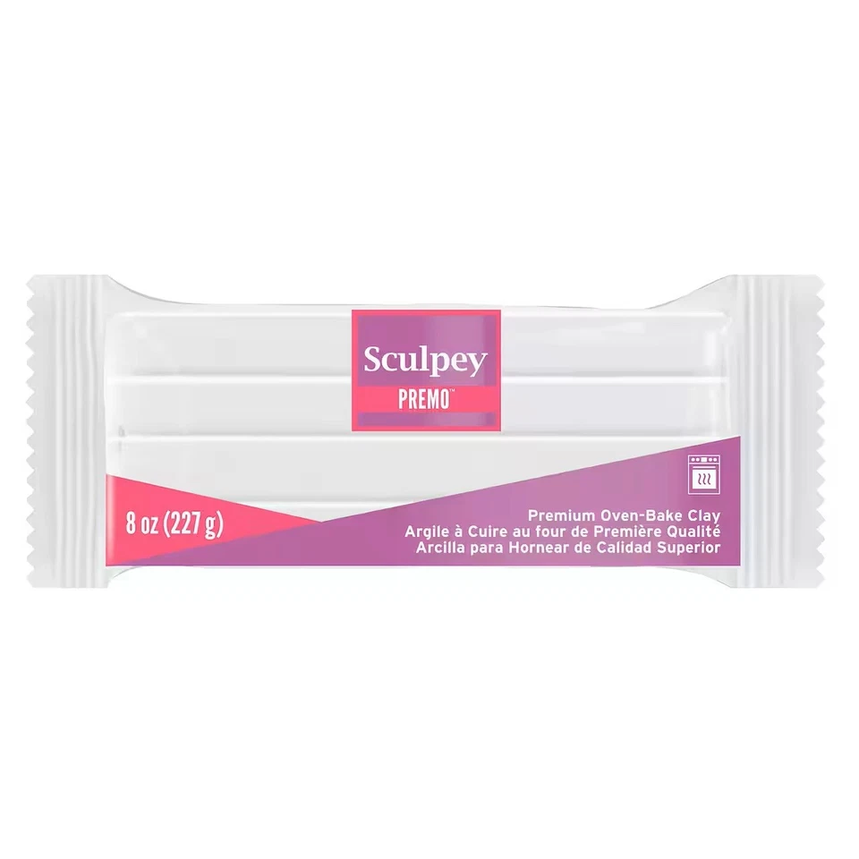 Sculpey Prem  8oz. Oven Bake Clay White - Image 1 of 1