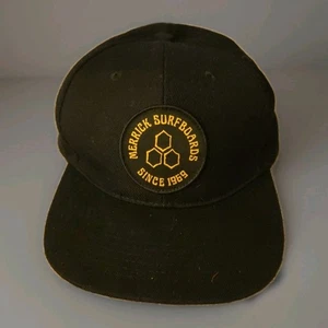 Vintage MERRICK Surfbretter Mütze Kappe Riemen hinten Surfer Skater - Bild 1 von 3