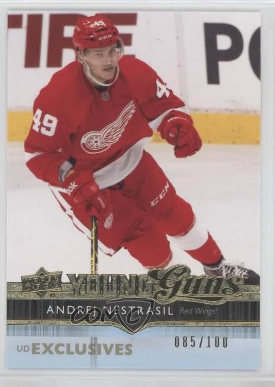 2014-15 Upper Deck Young Guns UD Exclusives /100 Andrej Nestrasil #222 Rookie RC - Image 1 of 2