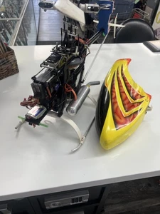 Thunder Tiger Raptor 50 RC Helicopter W/ O.S Max SX 50 Engine. *Untested - Picture 1 of 21