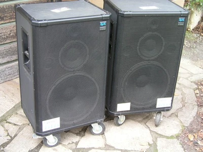 2 Vintage Lautsprecher Boxen Zeck Club 15/3 200 Watt / 8 Ohm - Bild 1 von 4