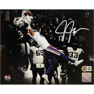 Justin Jefferson handsigniertes Bills Catch 8x10 Spotlight Foto Minnesota Vikings - Bild 1 von 1