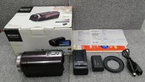 SONY Handycam HDR-CX430V w/6-month warranty working good F/S from Japan - Picture 1 of 15