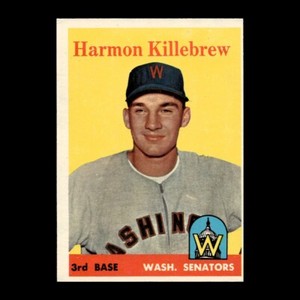 Harmon Killebrew 1958 Topps Set-Break #288 VG-EX BRIGHT LOOK! *GM 5