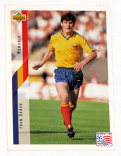 Ioan Sabau Romania #241 Upper Deck 1994 World Cup USA Soccer Trading Card