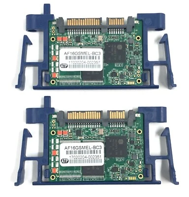 2 Pcs ATP Electronics 16GB mSATA SSD Solid State Drive Card AF16GSMEL-BC3 - Image 1 of 3