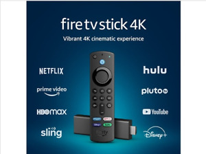 Amazon Fire TV Stick 4K Streaming Media Device With Alexa Voice Remote NEW
