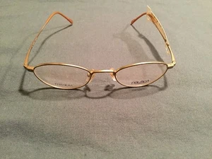 Marcos de gafas Nautica Titanium N7801 Marchon oro antiguo ¡NUEVO! - Imagen 1 de 3