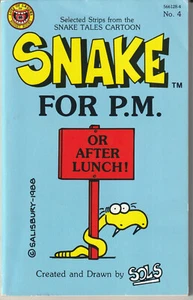 Serpiente #4 - ¡Serpiente para p.m. o después del almuerzo! - Libros de presupuesto 1988 - de Salisbury - Imagen 1 de 3