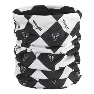 TUBO DE CUELLO MTUS24200 TRIUMPH HARLEQUINN NEGRO/BLANCO - Imagen 1 de 2