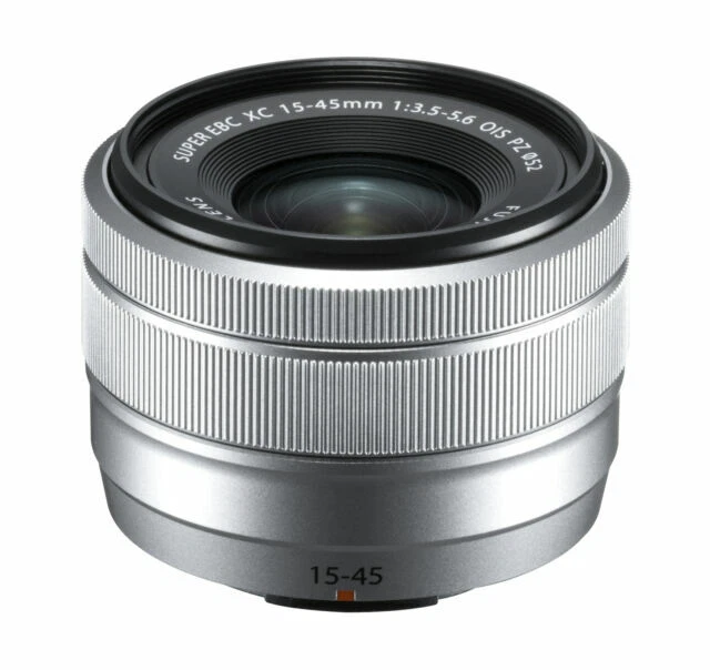 Fujifilm Fujinon XC 15-45mm f/3.5-5.6 XC OIS PZ Lens - Silver