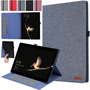 For Microsoft Surface Pro 9 8 7 6 5 4 Tablet Leather Folio Stand Case Cover - Picture 1 of 33