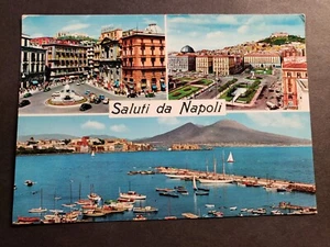 Cruiser USS DES MOINES CA-134 Naval Cover 1960 Postcard Naples, Italy - Picture 1 of 2