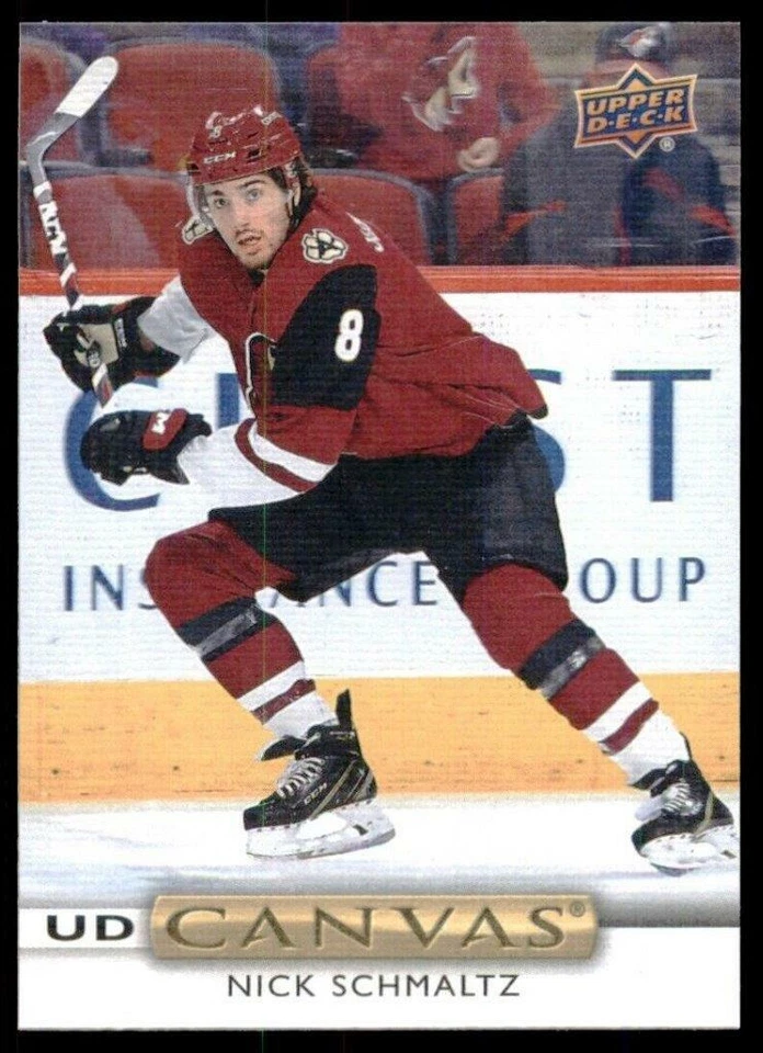 2019-20 Upper Deck Canvas #C72 Nick Schmaltz Coyotes - Image 1 of 1