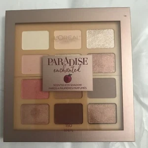 LOREAL PARADISE ENCHANTED CHERRY SCENTED EYESHADOW #150 0.25 OZ 12 SHADES - Picture 1 of 3