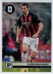2020-21 Panini Chronicles Panini Soccer Zlatan Ibrahimovic Purple Astro #1 - Picture 1 of 2