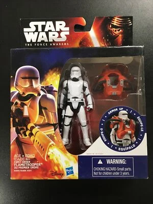 FLAMETROOPER ARMOR UP Star Wars The Force Awakens 3.75" Action Figure Deluxe - Image 1 of 4