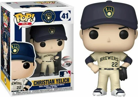 CHRISTIAN YELICH Milwaukee Brewers MLB Funko Pop! Series 3 NIB Cover