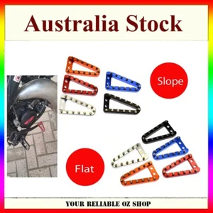 CNC Long Rear Brake Pedal Lever Plate Tip For KTM 125-530 SX/SXF/EXC XCF 250/350 - Picture 1 of 14
