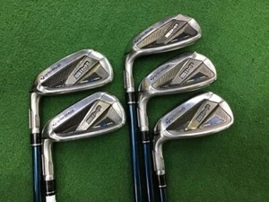 TaylorMade SIM2 MAX Iron Set 5 Clubs 6-Pw TENSEI BLUE TM60 R Flex Left Hand - Picture 1 of 5